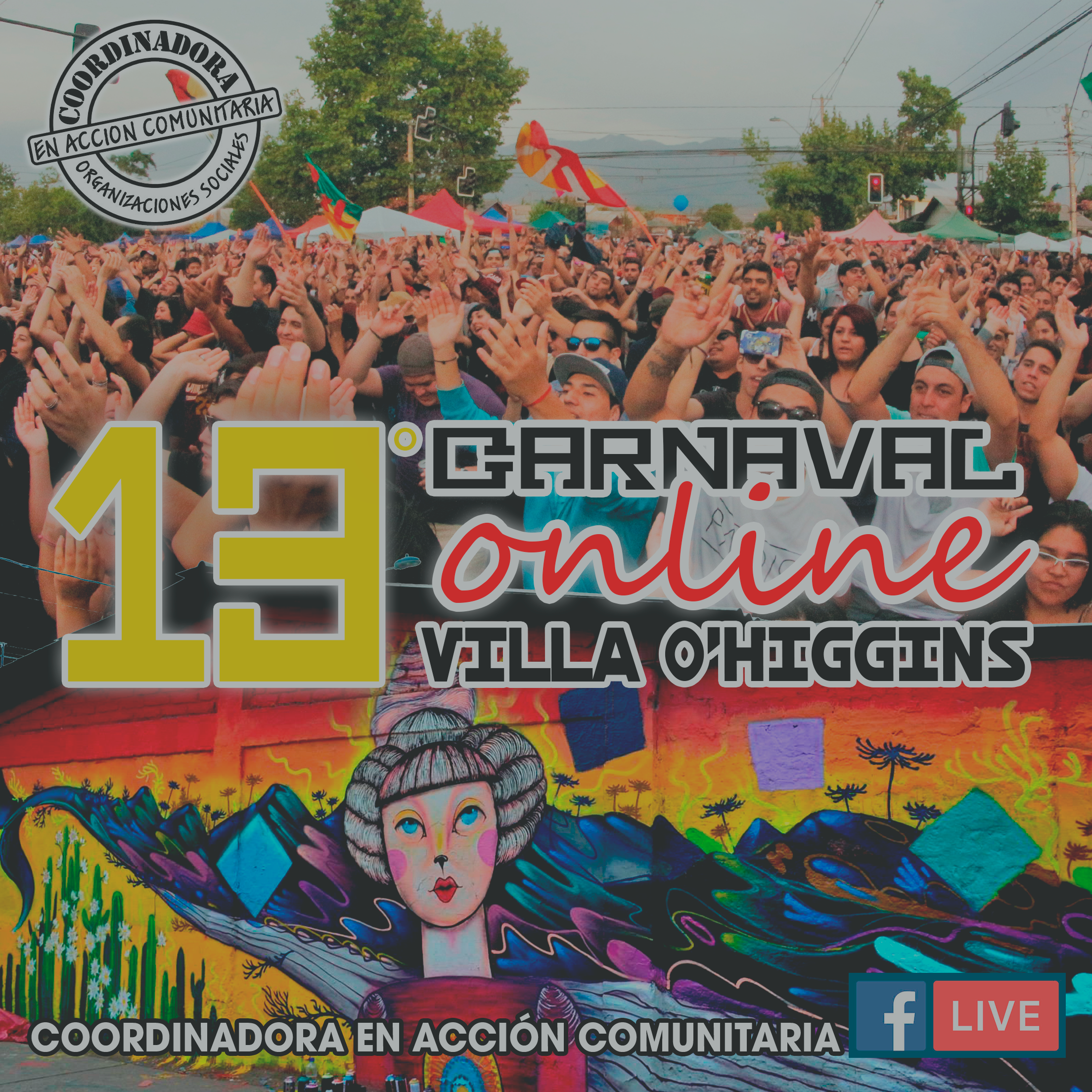¡Ya está disponible el XIII Carnaval Online de Villa O’Higgins!
