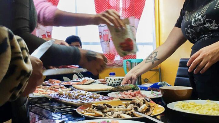 Con Ricas Pizzas Celebraron Día del Estudiante en Escuela Casona de Antofagasta