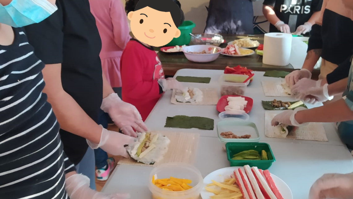 Exitoso Taller de Sushi se Realizó en Escuela La Casona de El Bosque