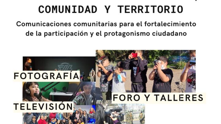 Invitan a Primera Jornada de Comunicación, Comunidad y Territorios en Casona de Artes y Oficios