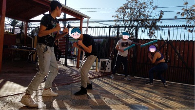 Comenzó Taller de Boxeo mixto en Escuela La Casona de Maipú