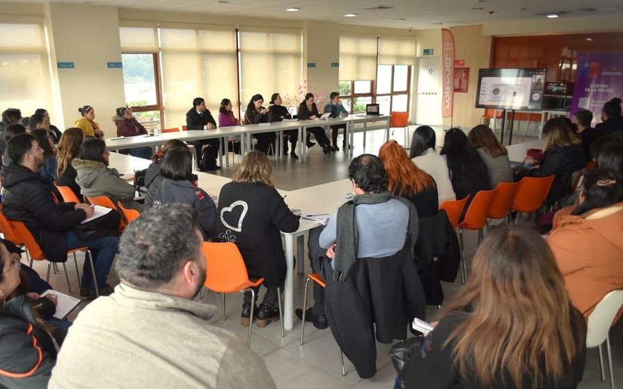 La Casona de Lota participó en Mesa por la No Violencia Contra la Mujer