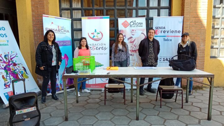 Escuela la Casona de Talca participó de jornada interventiva en Liceo Municipal