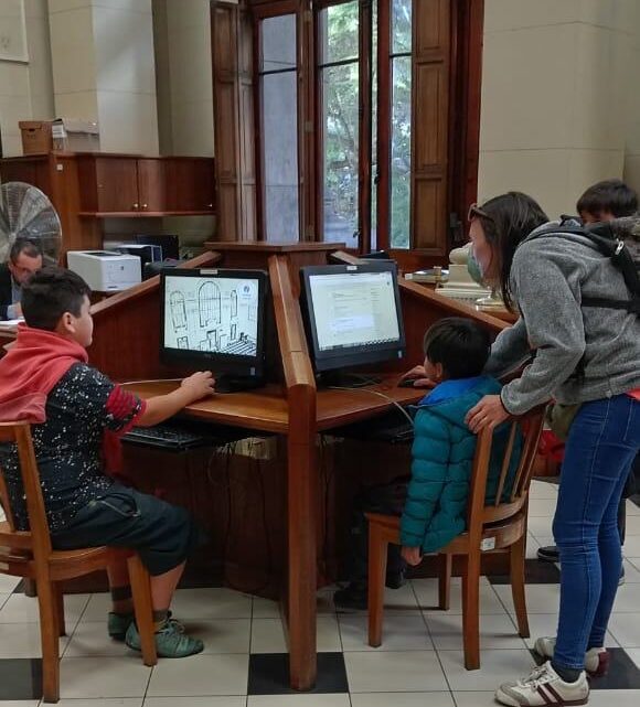 Niñas y Niños de Pedro Aguirre Cerda Visitaron Biblioteca Nacional