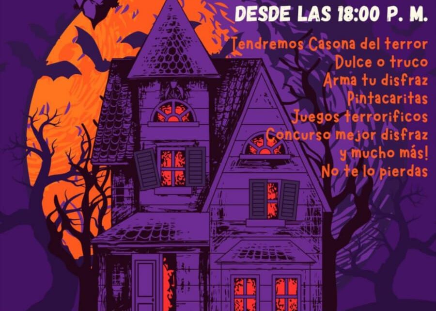 La Casona de los Jóvenes Transforma sus Espacios en la ‘Casona del Terror’ para un Halloween de Miedo